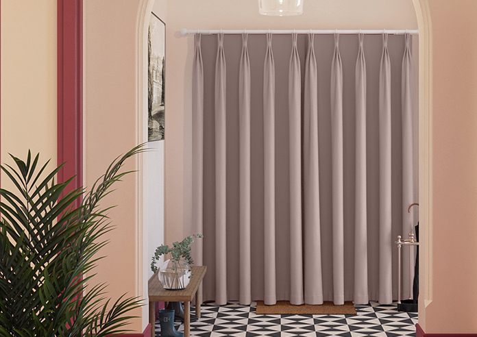 Menton, Dusted Pink - Made to Measure Curtains - Image 7
